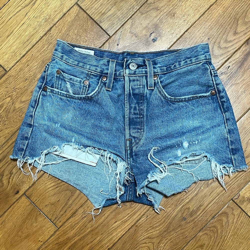 Levi's 501 Original Fit High Rise Shorts